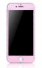 Ultra Thin 3D full cover Tempered glass screen protector Remax Color Series за Apple iPhone 6 Plus / iPhone 6S Plus / Ултра тънък извит стъклен скрийн протектор Remax 0.2mm за дисплей на Apple iPhone 6 Plus / iPhone 6S Plus - розов