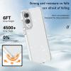 Луксозен силиконов калъф / кейс / Crystal Case TPU за Samsung Galaxy S25 Edge - прозрачен / брокат