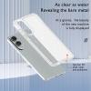 Луксозен силиконов калъф / кейс / Crystal Case TPU за Samsung Galaxy S25 Edge - прозрачен / брокат