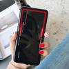 Луксозен твърд гръб Vennus Case за Huawei P20 - черно с червено