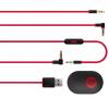 Оригинални стерео слушалки с микрофон и управление на звука Beats by Dr. Dre Studio Over Ear 2.0 за iPhone, iPod и iPad - червен