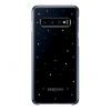 Оригинален гръб LED Cover EF-KG973CBEGW за Samsung Galaxy S10 - черен