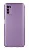 Силиконов калъф / гръб / TPU кейс Metallic Cover за Samsung Galaxy A22 4G - лилав