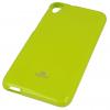 Луксозен силиконов калъф / кейс / TPU Mercury GOOSPERY Jelly Case за HTC Desire 820 - зелен