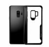 Луксозен твърд гръб със силиконов кант IPAKY за Samsung Galaxy S9 Plus G965 - прозрачен 