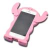 Силиконов калъф / гръб / TPU 3D за Apple iPhone 6 4.7'' - Stitch / розов