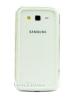 Силиконов бъмпер / Bumper / Samsung Galaxy Grand 2 G7106 / G7105 / G7102 - прозрачен с бял кант