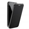 Кожен калъф Flip тефтер Flexi Elegance със силиконов гръб за Samsung Galaxy A21s  - черен