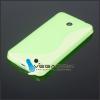 Силиконов калъф / гръб / TPU S-Line за Nokia Lumia 630 / Nokia Lumia 635 - зелен
