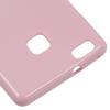 Луксозен силиконов калъф / гръб / TPU MERCURY i-Jelly Case Metallic Finish за Huawei P9 Lite - Rose Gold