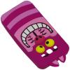 Силиконов калъф / гръб / TPU 3D за Samsung Galaxy J5 J500 - Cheshire cat / цикламен