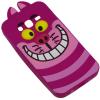 Силиконов калъф / гръб / TPU 3D за Samsung Galaxy J5 J500 - Cheshire cat / цикламен