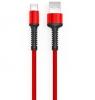 Оригинален USB кабел LDNIO LS-64 Micro USB Cable за Samsung, LG, HTC, Sony, Lenovo и други - червен / 2 метра