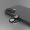 Високо качествен протектор Etteri за задна камера пълна защита за iPhone 17 - Черен