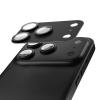 Високо качествен протектор Etteri за задна камера пълна защита за iPhone 17 Pro Max - Черен