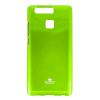 Луксозен силиконов калъф / гръб / TPU Mercury GOOSPERY Jelly Case за Huawei P9 - зелен