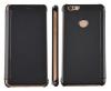 Луксозен калъф Clear View Cover с твърд гръб за Huawei Honor 8 Lite - черен