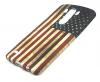 Силиконов калъф / гръб / TPU за LG G3 D850 - Retro American flag