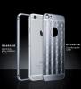 Метален бъмпер / Bumper / с твърд гръб от две части / Ultra Slim Electroplating Aluminum Metal Bumper Xuenair Case за Apple iPhone 6 / 6S - Silver / сив