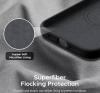 Луксозен гръб / кейс / Silicone Case с безжично зареждане MagSafe за Apple iPhone 16e - черен