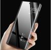 Луксозен калъф Clear View Cover с твърд гръб за Samsung Galaxy A20e - черен