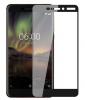 4D EQUIPTORS full cover Tempered glass Full Glue screen protector Nokia 6.1 (2018) / Извит стъклен скрийн протектор с лепило от вътрешната страна за Nokia 6.1 (2018) - черен