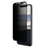 Privacy 3D full cover Tempered glass Full Glue screen protector Samsung Galaxy S9 G960 / Privacy Извит стъклен скрийн протектор с лепило от вътрешната страна за Samsung Galaxy S9 G960 - черен / прозрачен