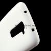 Силиконов калъф / гръб / TPU за LG Optimus G2 / LG G2 - Бял