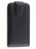 Кожен калъф Flip тефтер за Huawei U8950D Ascend G600 - черен