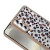 Луксозен гръб / кейс / Pearl Case с камъни за Samsung Galaxy A26 5G - леопард