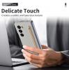 Луксозен калъф с твърд гръб Cover Case за Samsung Z Fold 7 - сив