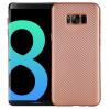 Силиконов калъф / гръб / TPU за Samsung Galaxy S8 G950 - Rose Gold / карбон