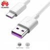 Оригинален USB кабел Type-C за Huawei P Smart 2021 - бял