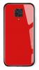 Луксозен стъклен твърд гръб за Xiaomi Redmi Note 9s / Note 9 Pro – червен