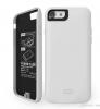 Луксозен твърд гръб / външна батерия / Traveller Series Battery Power Bank Vdeli 2600mAh за Apple iPhone 7 / iPhone 8 - бял