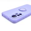 Силиконов твърд гръб TPU кейс / Case Magnetic Finger Ring Car Holder / за Xiaomi 12T - лилав
