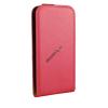 Кожен калъф Flip тефтер Flexi със силиконов гръб за Microsoft Lumia 550- червен