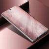 Луксозен калъф Clear View Cover с твърд гръб за Huawei Honor Play - Rose Gold