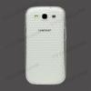 Силиконов калъф / гръб / TPU 3D за Samsung Galaxy S3 I9300 / SIII I9300 - прозрачен