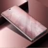 Луксозен калъф Clear View Cover с твърд гръб за Samsung Galaxy A50 / A50S / A30S  - Rose Gold