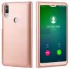 Луксозен кожен калъф Active Flip Cover за Huawei P20 Lite - Rose Gold