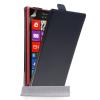 Кожен калъф Flip тефтер за Nokia Lumia 1520 - черен