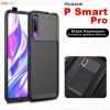 Луксозен силиконов калъф / кейс / TPU Auto Focus за Huawei P Smart Pro - черен / Carbon