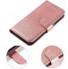 Луксозен кожен калъф Magnet Book със стойка за Xiaomi Redmi Note 14S - Rose Gold