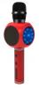 Караоке микрофон с вградени стерео високоговорители / Bluetooth Wireless Microphone Speaker YS-60 - червен