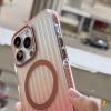 Луксозен гръб / кейс / BRABUS Fine Case с безжично зареждане MagSafe за Apple iPhone 16 Pro (6.3) - преливащ / прозрачен