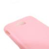 Заден предпазен твърд гръб за Samsung Galaxy Ativ S i8750 - розов имитиращ кожа