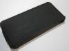 Луксозен кожен калъф Flip тефтер VIVA за Apple iPhone 5 - черен