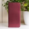 Кожен калъф Flip тефтер Magnetic Book със стойка за Samsung Galaxy A27 - бордо