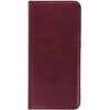 Кожен калъф Flip тефтер Magnetic Book със стойка за Samsung Galaxy S20 Plus - тъмно червен
